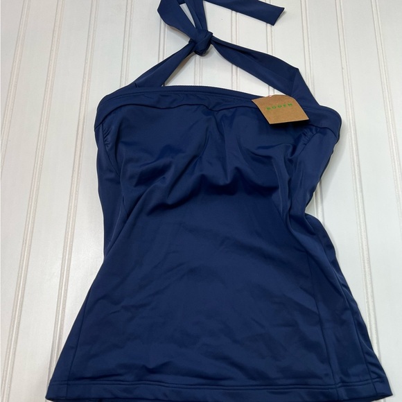 Boden Santorini Tankini Top Navy Blue Swim US 2 NEW. 396 - Picture 2 of 4